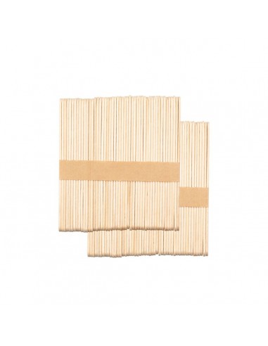 Wooden spatula medium 114x10x2mm - 100 pieces