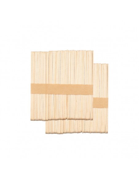 Wooden spatula medium 114x10x2mm - 100 pieces