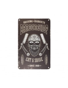 Decorative plaque barber b071