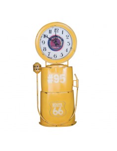 Decoration clock, distributor yellow