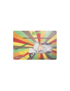 Decorative plaque vespa c018