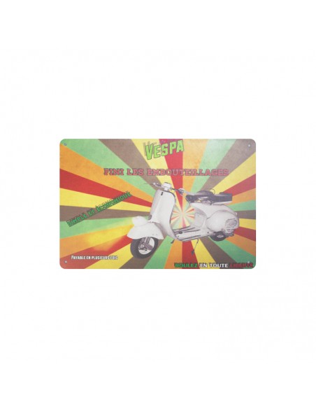 Decorative plaque vespa c018