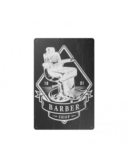 Decorative plaque barber b033