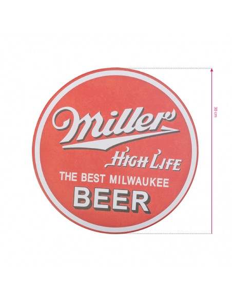 Round decorative plaque for Harley CT23