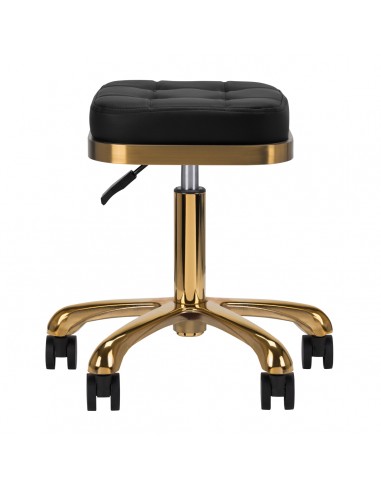COSMETIC STOOL M-1645 BLACK GOLD
