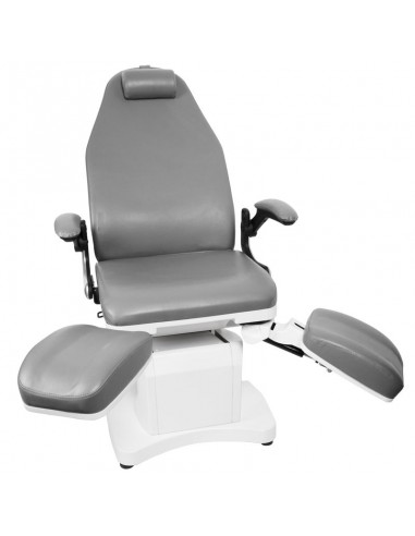 Electro podiatry chair azzurro 709a 3 strong Gray