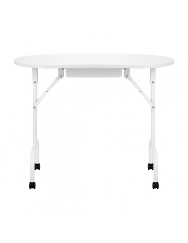 Folding desk 4031 white + bag