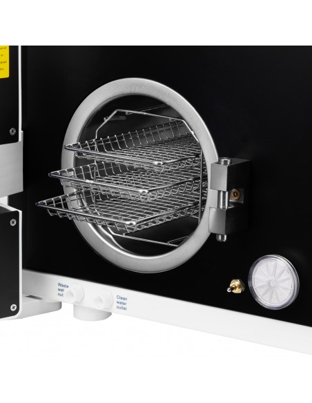 Lafomed autoclave premium line lfss12aa lcd with 12l class b medical printer