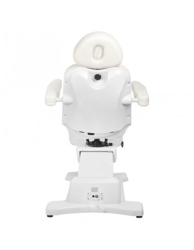 Electric cosmetic chair azzurro 869a rotary 4 engine white