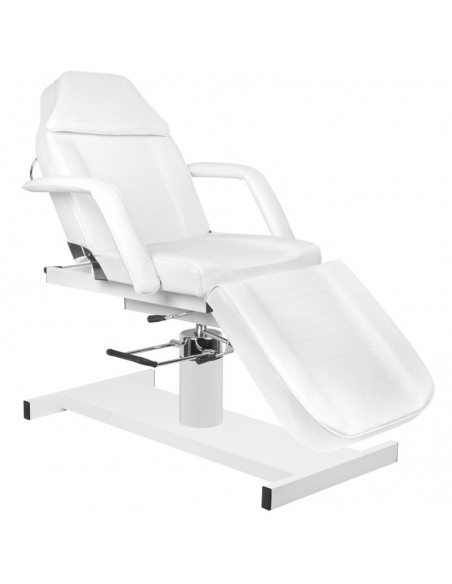 Cosmetic chair hyd. a 210d with cradle white
