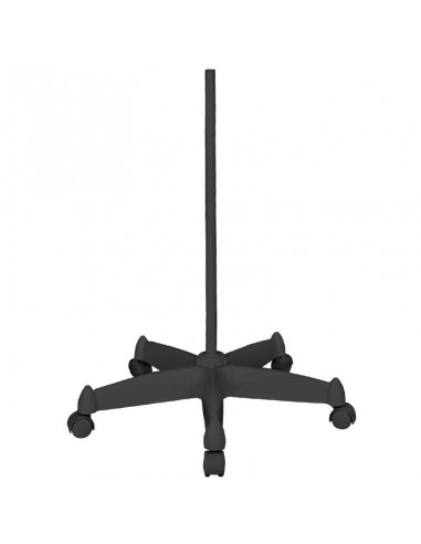 Black moonlight magnifier lamp stand