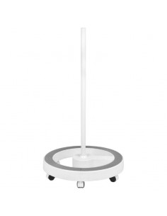 Elegant white lamp stand