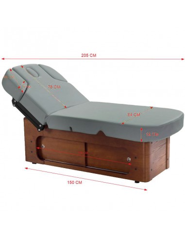 Spa cosmetic bed azzurro wood 361a 4 strong.