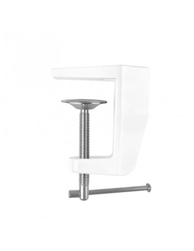 Elegant LED workshop lamp 801 l with a vice reg. white light intensity
