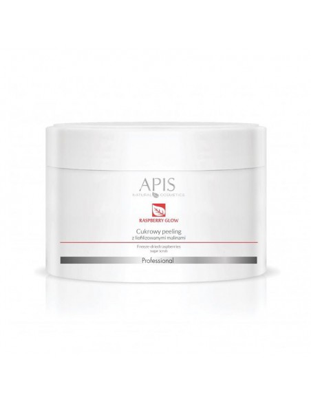 Apis sugar peeling with freeze-dried raspberries 220g