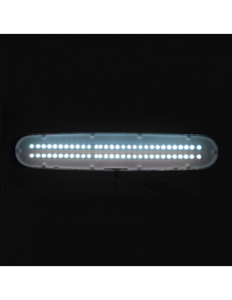 Elegant 801-s LED workshop lamp with a standard white tripod