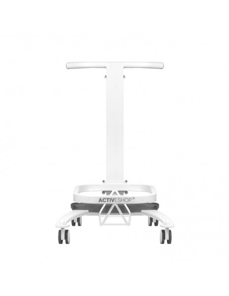 Comfort pedicure tray on wheels with lift function
