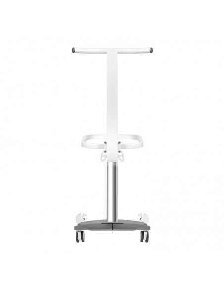 Comfort pedicure tray on wheels with lift function