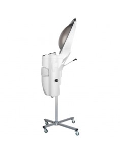 Gabbiano white standing hairdressing sauna with active ozone