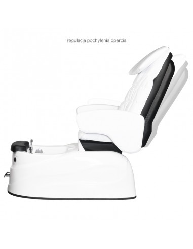 Spa pedicure chair as-122 white with massage function