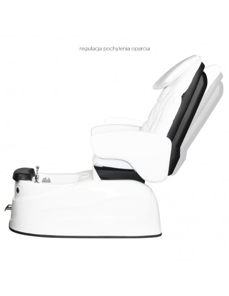 Spa pedicure chair as-122 white with massage function