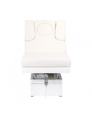 Spa cosmetic bed azzurro 815b glowing white heated