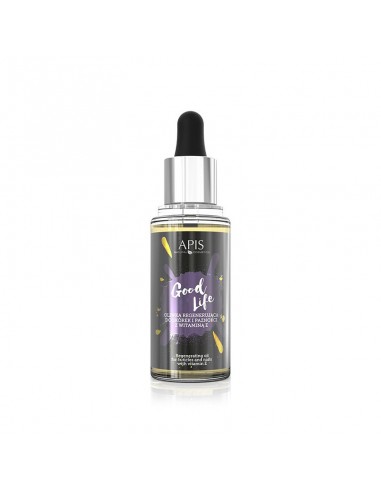Apis good life regenerating oil for cuticles and nails with vitamin E, 30 ml