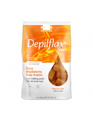 Depilflax hard wax stripless for depilation 1 kg natural