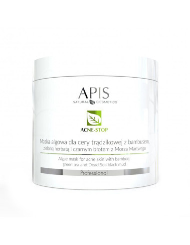 Apis acne-stop algae mask for acne-prone skin 250g
