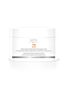 Apis natural shea butter with argan oil for body massage 200g