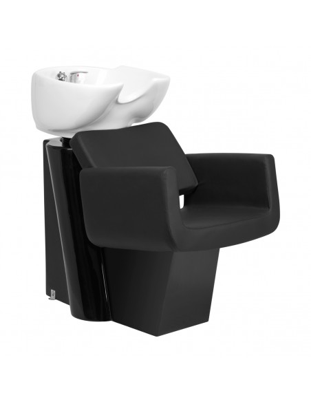 Gabbiano helsinki black hairdressing hair wash unit