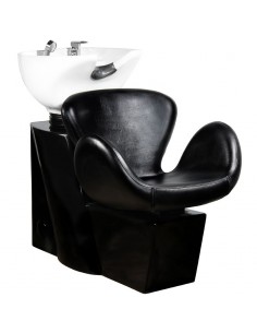 Gabbiano Amsterdam hairdressing wash unit black 