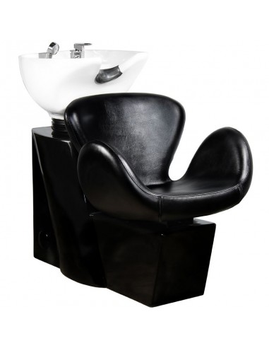 Gabbiano Amsterdam hairdressing wash unit black 