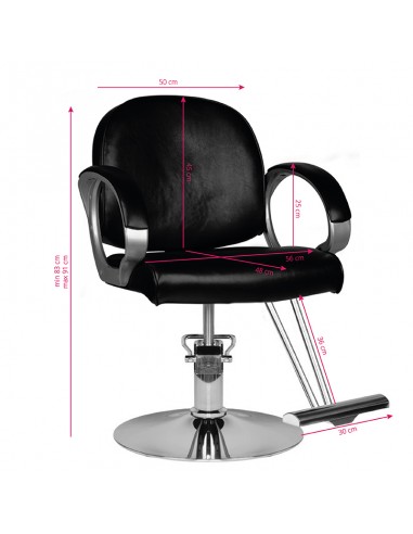 Hair system barber chair hs00 black