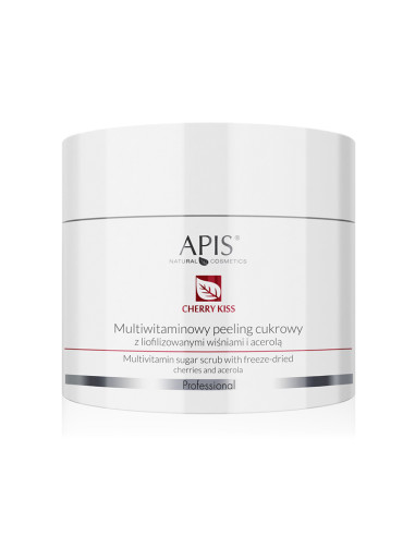 Apis multivitamin sugar peeling with freeze-dried cherries and acerola 220g