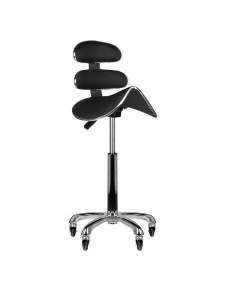 Roll speed am-880 black high cosmetic stool