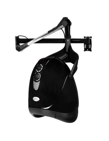 Gabbiano hanging dryer hood DX-201w one speed black
