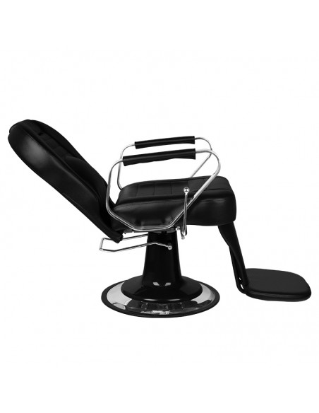 Gabbiano black tiziano barber chair