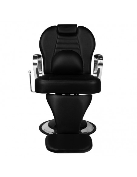 Gabbiano black tiziano barber chair