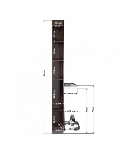 Gabbiano hairdressing console b058 venge