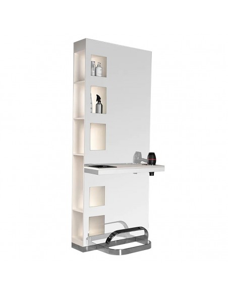 Gabbiano hairdressing console b058 pearl