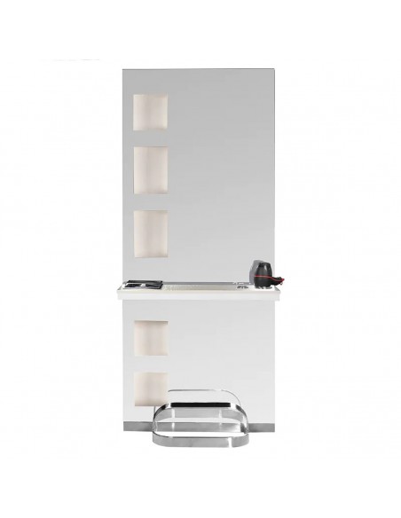 Gabbiano hairdressing console b058 pearl