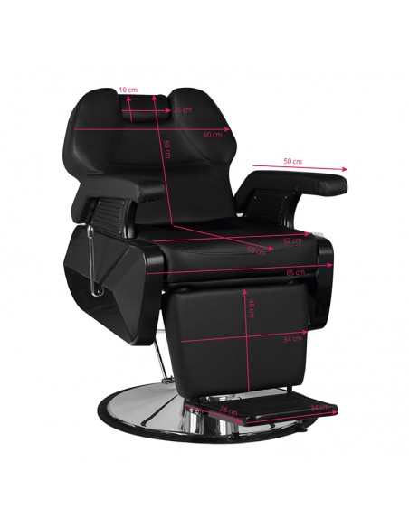 Hair system new york black barber chair