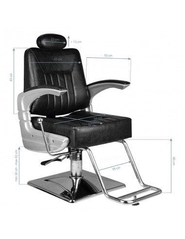 Hair System Barber Chair SM182 black