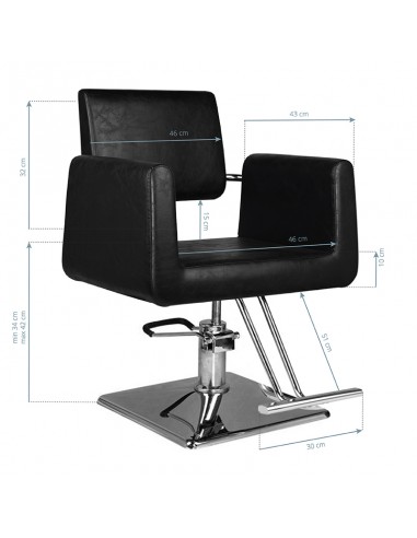 Hair system hairdressing chair sm313 black