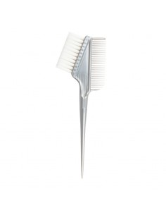 Brush for applying paints with a comb d-08 silver