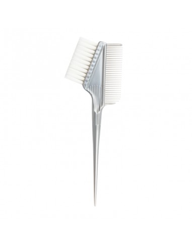 Brush for applying paints with a comb d-08 silver