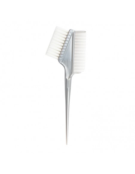 Brush for applying paints with a comb d-08 silver