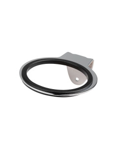 Wall-mounted holder for a hair dryer q96 chrome