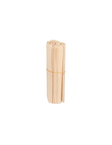 Large wooden spatula 150x18x1.8mm - 50 pieces